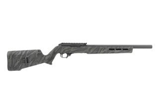Spike's Tactical XS Hunter Integrally Suppressed 22LR Rifle with ODG tiger stripe camo